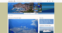 Desktop Screenshot of giglioinfo.it